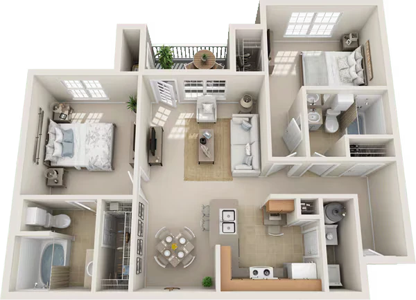 B1 - Brighton 08105 floor plan